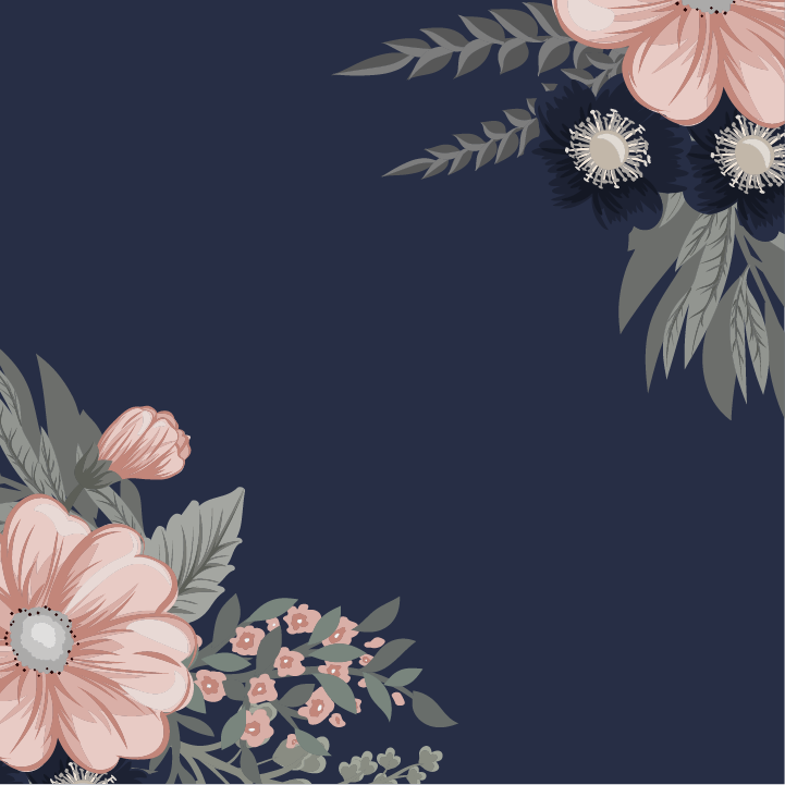 [M] Square Two Side Card