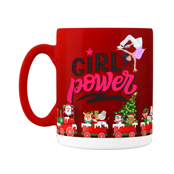 Beast Buddies Framed Art Red Mug